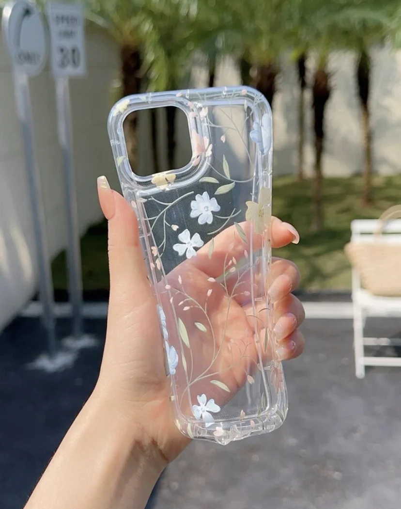 Imagen2_Case floral clasic (Transparente)